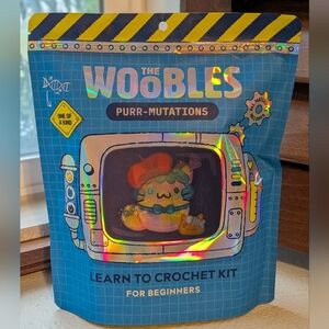The Woobles Purr-Mutations Crochet Kit • First Edition • One-of-a-Kind • Sealed